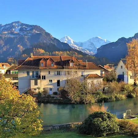 Jungfraublick Og, Interlaken-west At The River *